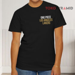 One Piece Jinbe Los Angeles Lakers Nba T shirt Front
