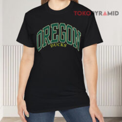 Oregon Ducks University Vintage Black T shirt