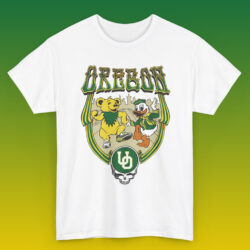 Oregon Grateful Ducks It Never Rains in Autzen Stadium Front
