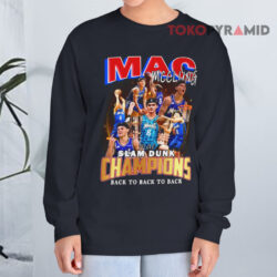 Orlando Magic Mac Mcclung Slam Dunk Champions Back To Back To Back Long sleeved