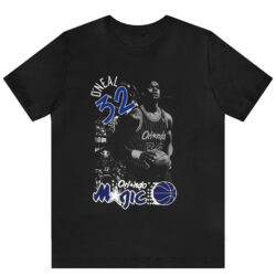Orlando Magic Shaquille O'Neal NBA T-shirt 5 Orlando Magic Shaquille O'neal Nba T shirt