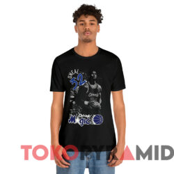 Orlando Magic Shaquille O'neal Nba T shirt Black T shirt