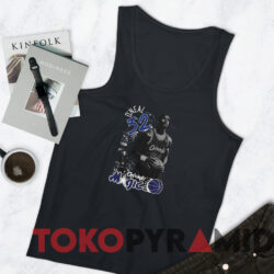 Orlando Magic Shaquille O'Neal NBA T-shirt 4 Orlando Magic Shaquille O'neal Nba T shirt Black TankTop