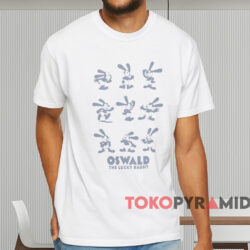 Oswald The Lucky Rabbit T shirt White T shirt
