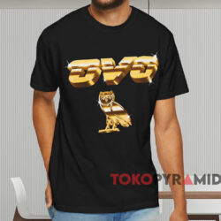 Ovo Chrome Owl Shirt Black T shirt