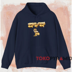 Ovo Chrome Owl Shirt Navy Hoodie