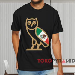 OVO Mexico OG Owl T-Shirt 4 Ovo Mexico Og Owl T shirt Black T shirt
