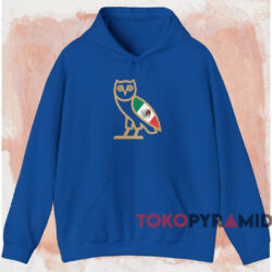 OVO Mexico OG Owl T-Shirt 3 Ovo Mexico Og Owl T shirt Blue Hoodie