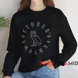 OVO October's Very Own T-shirt 3 Ovo Octobers Very Own T shirt Black Sweatshirt 1