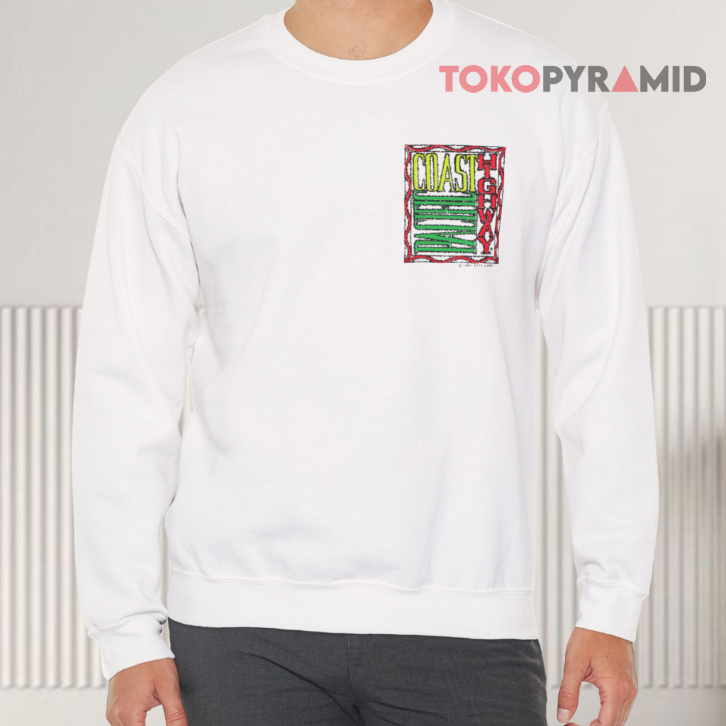 Pacific Coast Highway Sweatshirt Front Pacific Coast Highway Sweatshirt Front