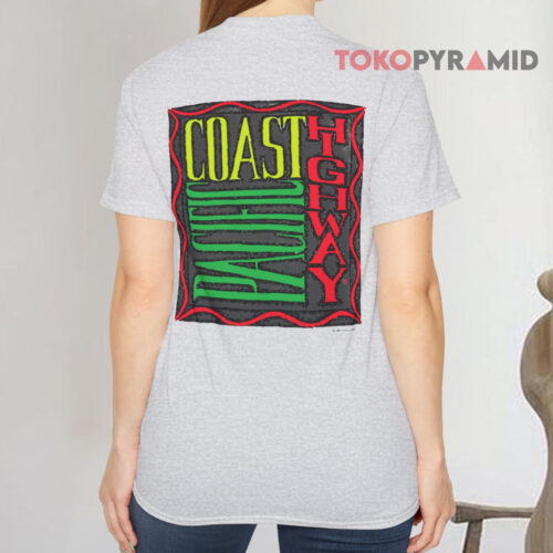 Pacific Coast Highway T shirt Back Pacific Coast Highway T shirt Back