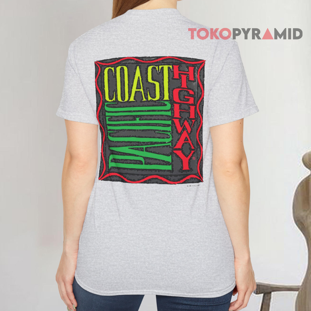 Pacific Coast Highway T shirt Back Pacific Coast Highway T shirt Back