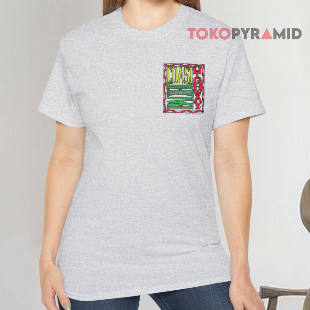 Pacific Coast Highway T shirt Front Pacific Coast Highway T shirt Front