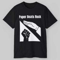 Paper Beats Rock T shirt