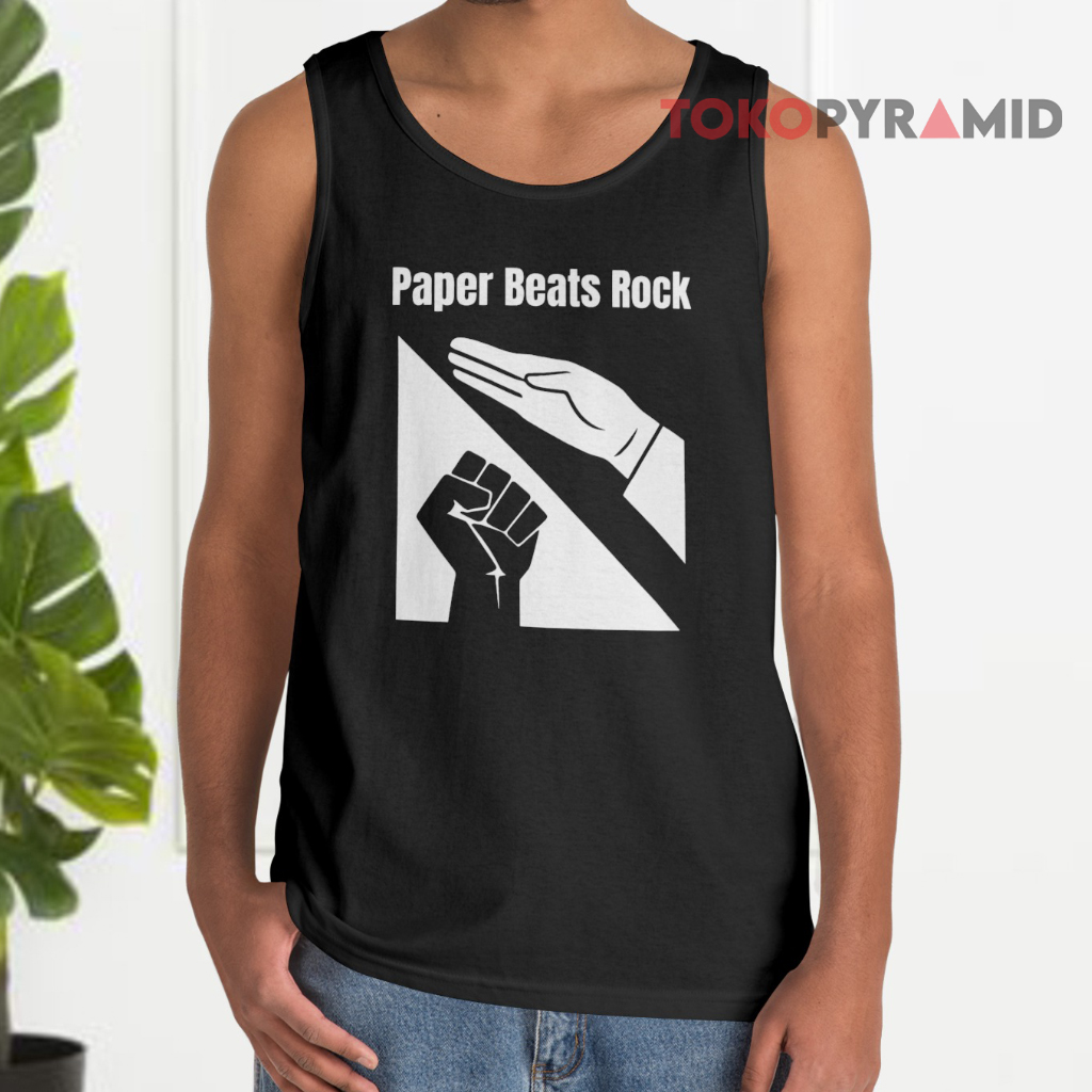 Paper Beats Rock Tank Top Paper Beats Rock Tank Top