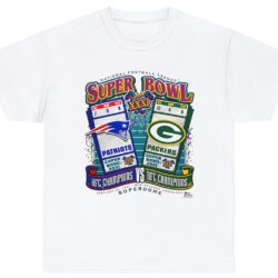 Patriots Vs Packers Super Bowl 31 1996 Nfl T shirt