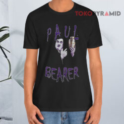 Paul Bearer Vintage Wrestling Black T shirt
