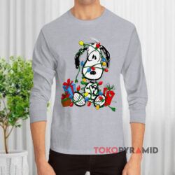 Peanuts Christmas Snoopy Xmas Long sleeved