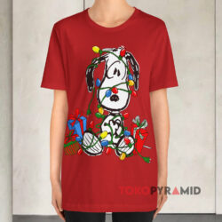 Peanuts Christmas Snoopy Xmas Shirt 4 Peanuts Christmas Snoopy Xmas Red T shirt
