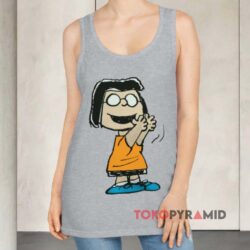 Peanuts Marcie T-Shirt 3 Peanuts Marcie Grey Tank Top