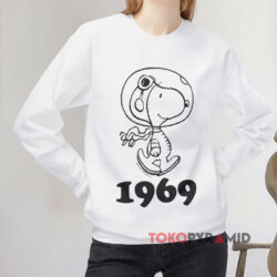 Peanuts Snoopy 1969 Shirt 3 Peanuts Snoopy 1969 White Sweatshirt