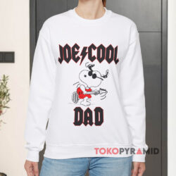 Peanuts Snoopy Joe Cool Dad White Sweatshirt