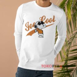 Peanuts Snoopy Joe Cool Shirt 4 Peanuts Snoopy Joe Cool White Long sleeved