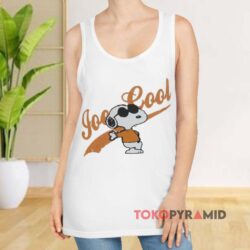 Peanuts Snoopy Joe Cool Shirt 2 Peanuts Snoopy Joe Cool White Tank Top