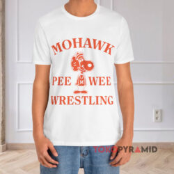 Peanuts Snoopy Wrestling White T shirt