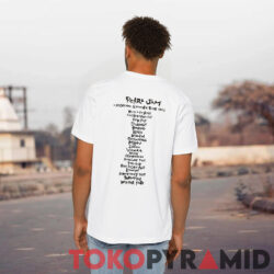 Pearl Jam Don't Give Up European Summer Tour 1992 2-sided Shirt 2 Pearl Jam Don't Give Up European Summer Tour 1992 2 sided Back T shirt