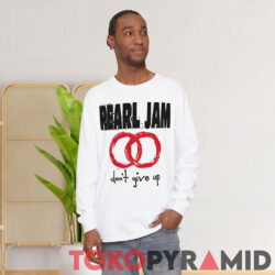 Pearl Jam Don't Give Up European Summer Tour 1992 2-sided Shirt 6 Pearl Jam Don't Give Up European Summer Tour 1992 2 sided Long Sleeve