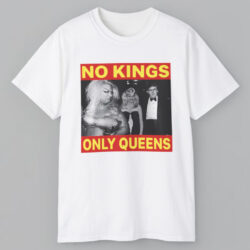 Pedro Pascal No Kings Only Queen Not Trump's Empire 2025 T shirt