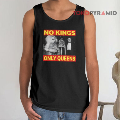 Pedro Pascal No Kings Only Queen Not Trump's Empire 2025 Tank Top Pedro Pascal No Kings Only Queen Not Trump's Empire 2025 Tank Top