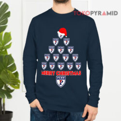 Penn Quakers Merry Christmas Long sleeved