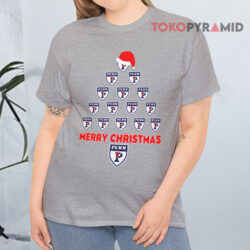 Penn Quakers Merry Christmas T shirt