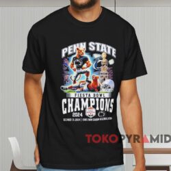 Penn State Nittany Lions Fiesta Bowl Champions Shirt Black T shirt