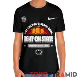 Penn State Nittany Lions Fight On State 2023 Peach Bowl Shirt