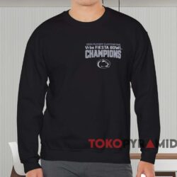 Penn State Nittany Lions Vrbo Fiesta Bowl Champions 2024 Shirt Black Sweatshirt