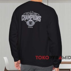 Penn State Nittany Lions Vrbo Fiesta Bowl Champions 2024 Shirt Black Sweatshirt