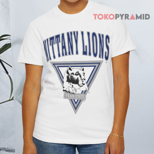 Penn State University Nittany Lions White T shirt Penn State University Nittany Lions White T shirt