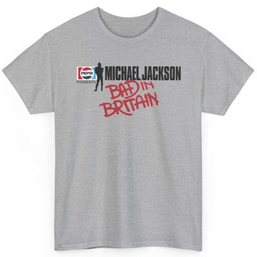 Pepsi Michael Jackson Bad In Britain Shirt