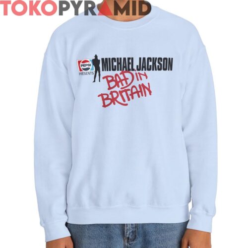 Pepsi Michael Jackson Bad In Britain Shirt