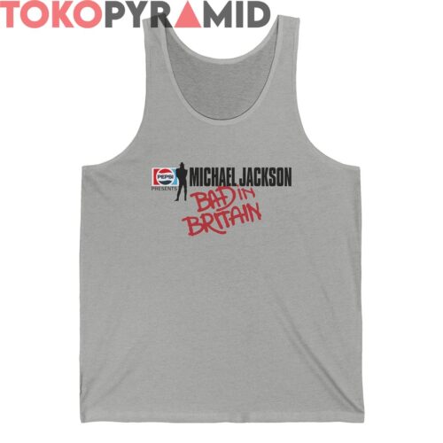 Pepsi Michael Jackson Bad In Britain Shirt