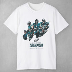 Philadelphia Eagles 2025 Fly Eagles Fly Nfc East Champions T shirt