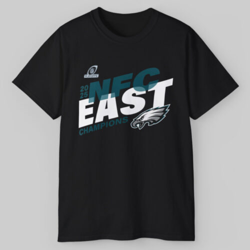 Philadelphia Eagles 2025 Nfc East Champions T shirt