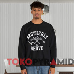 Philadelphia Eagles Brotherly Shove T-Shirt 3 Philadelphia Eagles Brotherly Shove T shirt Black Sweatshirt