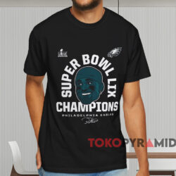 Philadelphia Eagles Jalen Hurts Super Bowl LIX Champions Shirt 1 Philadelphia Eagles Jalen Hurts Super Bowl Lix Champions Shirt Black T shirt