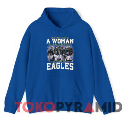 Philadelphia Eagles Never Underestimate A Woman T-shirt 2 Philadelphia Eagles Never Underestimate A Woman T shirt Blue Hoodie