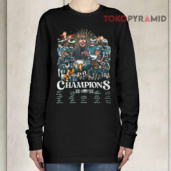 Philadelphia Eagles Nfc East 2025 Champions Road To Super Bowl Long sleeved