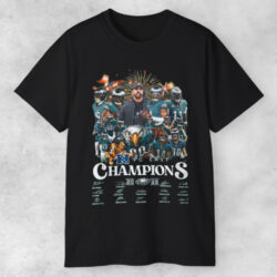 Philadelphia Eagles Nfc East 2025 Champions Road To Super Bowl T shirt